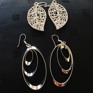 Trendy 925 Sterling Silver earrings sold separate